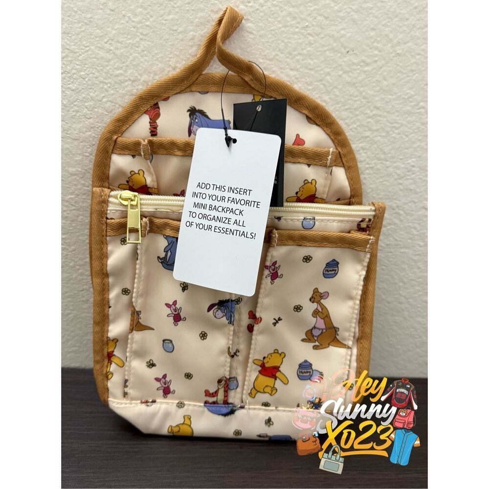 Her Universe Disney Winnie The Pooh Friends Mini Backpack Organizer - Picture 2 of 3